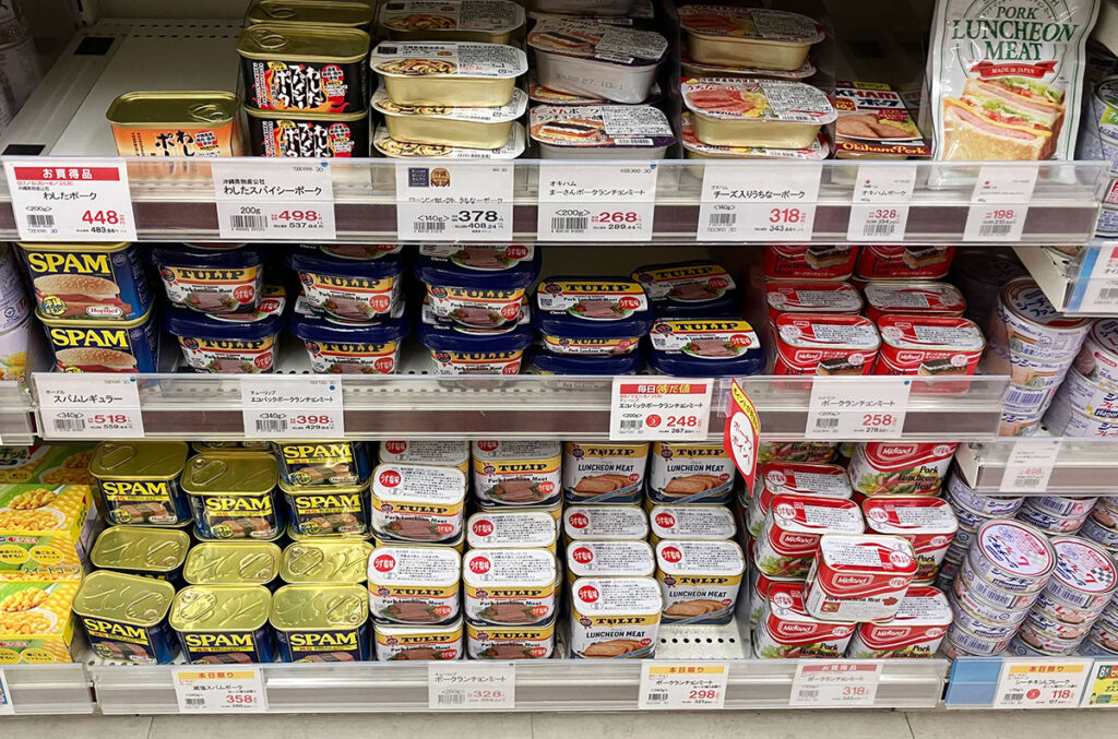 スーパーのポーク