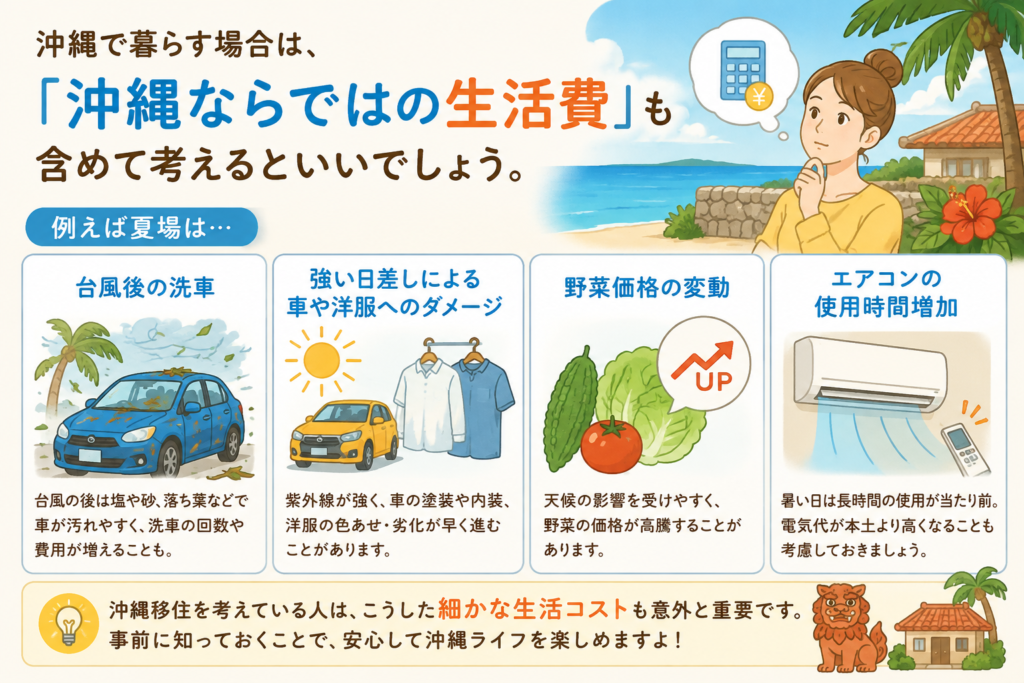 沖縄での生活費