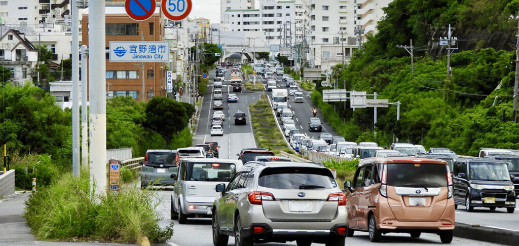沖縄の渋滞