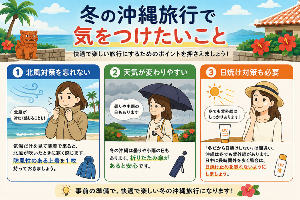 沖縄旅行で気をつけること