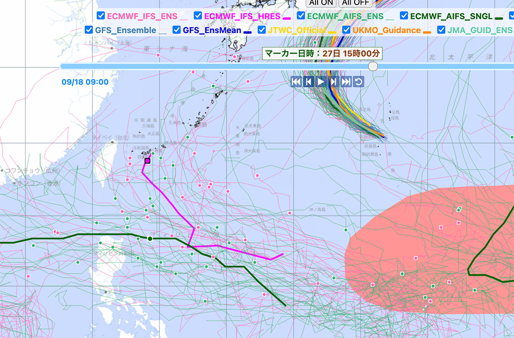 次の台風