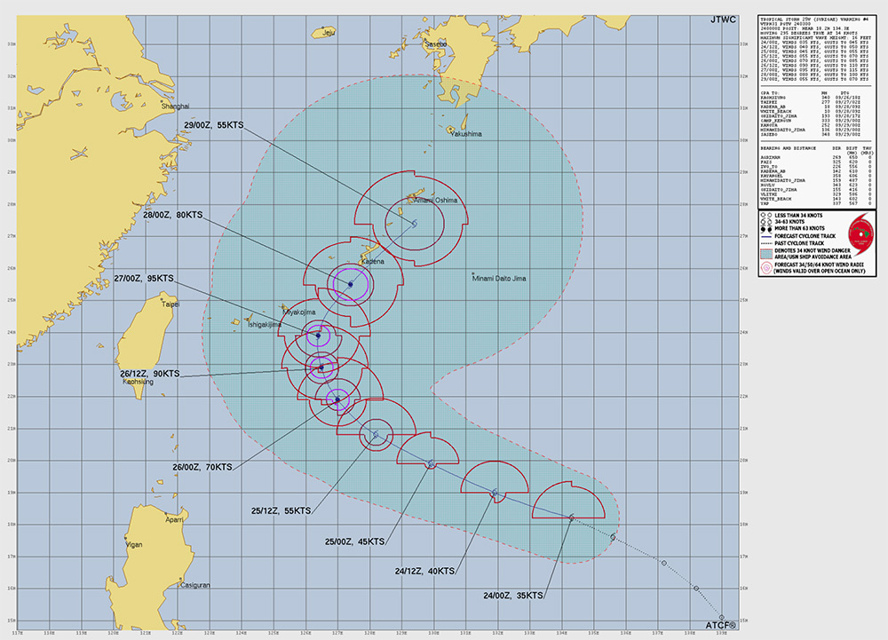 台風26号米軍