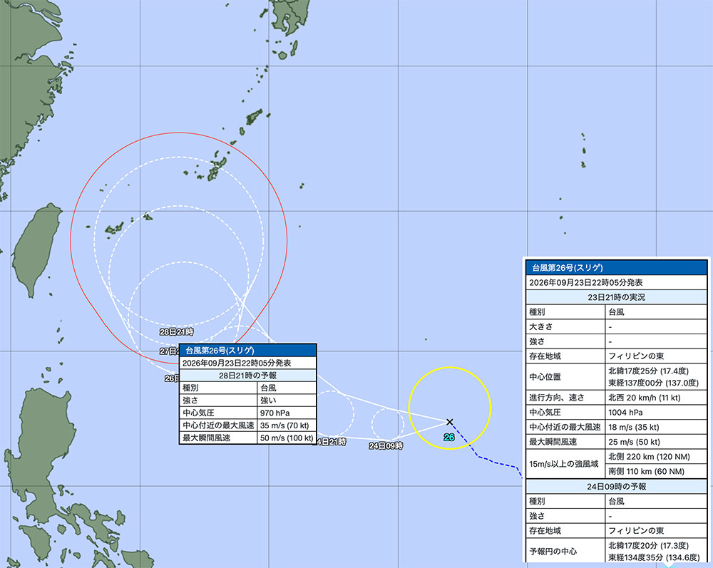 台風26号