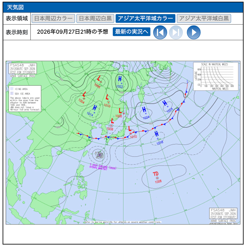 気象庁予測