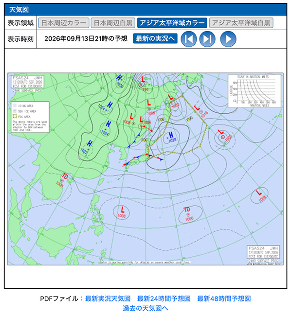 天気図