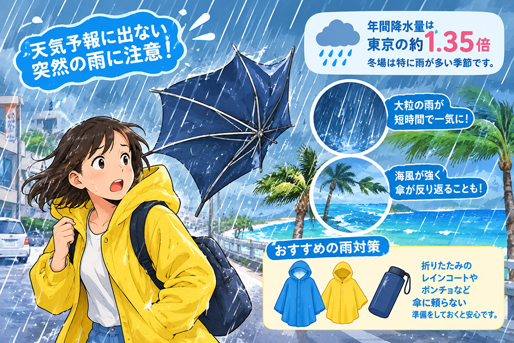 雨に注意