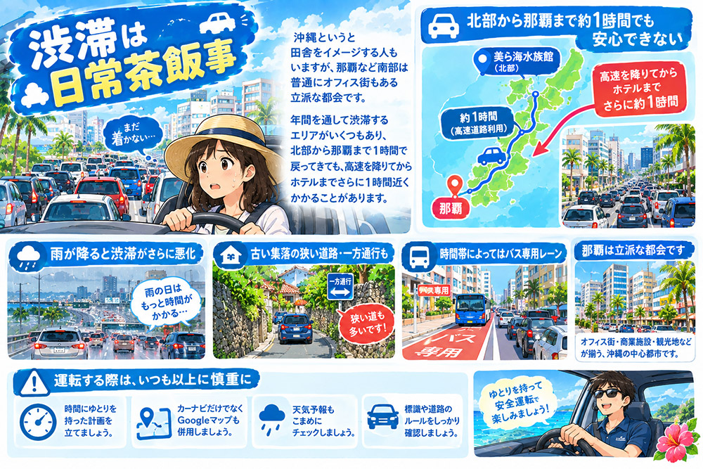 沖縄の渋滞