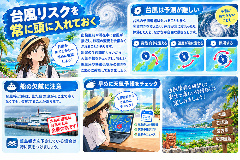 台風に注意