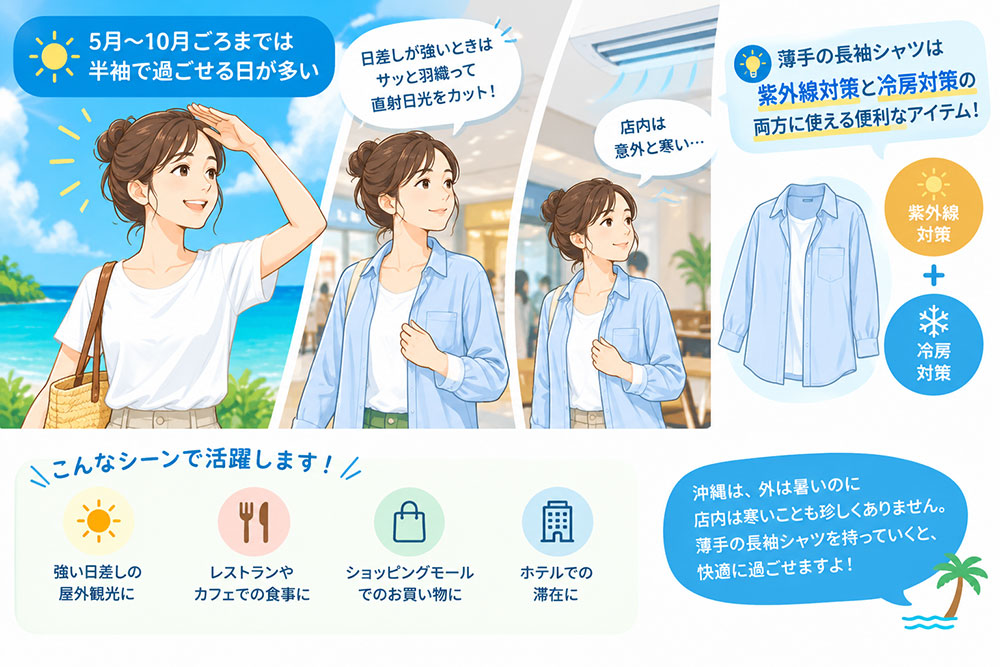 沖縄で使う日傘