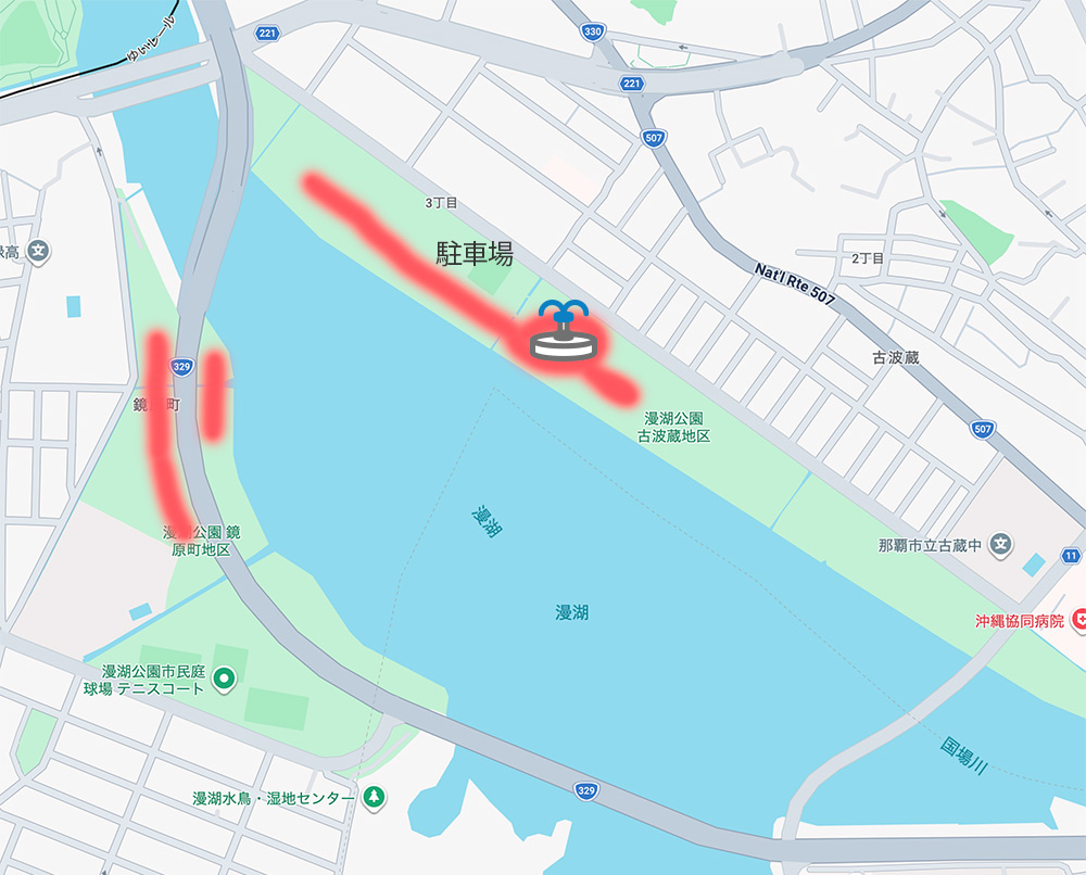 漫湖公園猫スポット