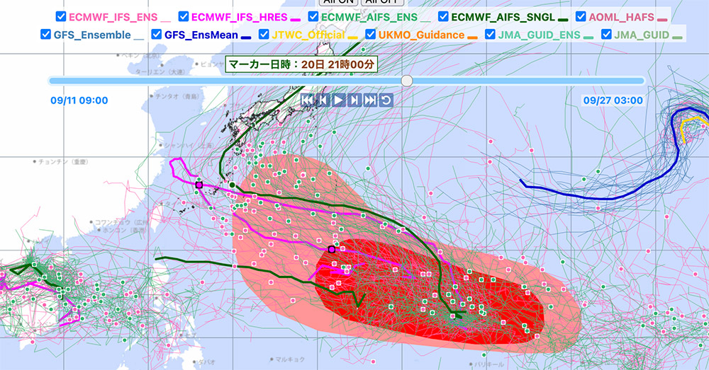 台風予測