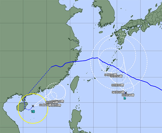 台風予報