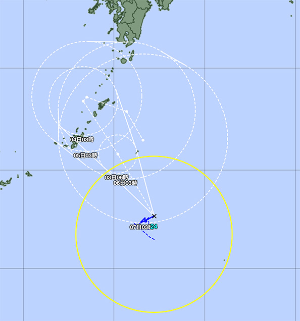 台風24号
