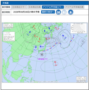 気象庁天気図