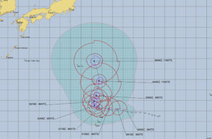 米軍の台風予測